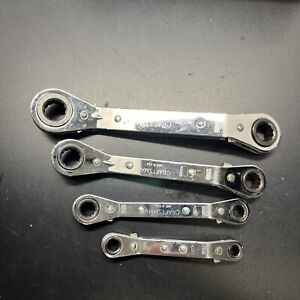 Craftsman 4pc Metric Offset Ratcheting Wrench Set Made in USA