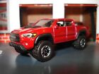 2020 TOYOTA TACOMA PICKUP 4X4 CUSTOM EDITION 1/64 HW OFF ROAD WHEELS ADDED RED