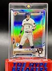 Tyler Black 1st Sky BLUE Refractor 2021 Bowman Draft 1st Edition Brewers Rookie