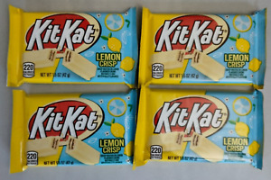 Kit Kat Lemon Kit Kat Easter LIMITED EDITION Lemon Crisp 1.5 oz FOUR packs