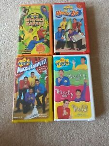The Wiggles VHS lot