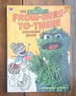 Vintage 1977 Sesame Street From- Here- to-There Coloring Book. Jim Henson