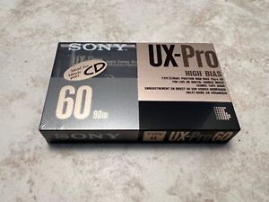 SONY UX-PRO 60 Cassette Type II CrO2 Ceramic Tape Guide High Bias