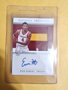 💥 2021 National Treasures Evan Mobley /35 RPA Cleveland Cavaliers RC 💥