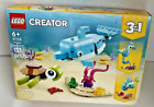 LEGO Dolphin and Turtle Creator 3 in 1 Box Set 137 Pieces #31128 New