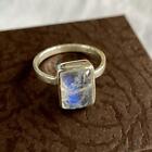 Moonstone Gemstone 925 Sterling Silver Father's Day Ring Jewelry  BM-177