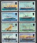 Guernsey  Mailboats 1972 & 1973 mnh sets - Ships Postal history