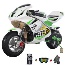 X-PRO 40cc Blast Pocket Bike Mini Motorcycle for Kids, 4 Stroke Gas Powered Bike