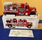 New ListingHess Fire Truck And  Ladder Rescue . 2015, NIB.