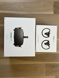 Meta Oculus Rift CV1 VR Virtual Reality Headset System - Black