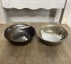 Handmade Art Pottery Decorative Speckled set of bowls