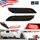 Smoke LED Rear Reflector Tail Brake Signal Lamp Foglights For 18-up Toyota Camry (For: 2021 Toyota Camry)