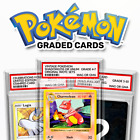Random Graded Pokemon Card Pack - Full Art, X, EX, Vintage, Promo - Bulk Lots