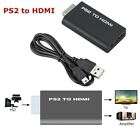 PlayStation 2 PS2 to HDMI Converter Adapter Adaptor Cable HD RCA AV Audio Video