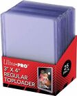 Ultra Pro 25 3 X 4 Top Loader Card Holder for Baseball, Football, Basketball