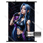 Anime Game Poster Role Jinx HD Painting Wall Scroll Poster 60x90cm