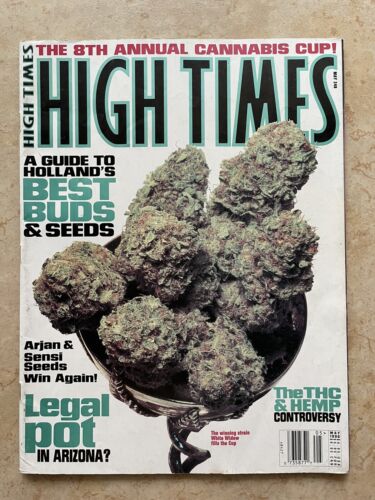 High Times Magazine May 1996 Marijuana THC Hemp Cannabis Cup Arjan Sensi Seeds