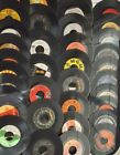 Lot of (50) Random 45 rpm Vintage 7” Vinyl Records Jukebox Rock Pop Country Soul