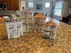Avon Vintage Town House Cookie Jars Canister Set of 4