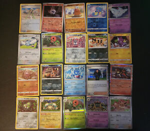 Pokemon TCG Bulk Holo Cards Rares Uncommons Commons, 20 cards included, 20