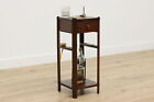 Arts & Crafts Antique Mission Oak Smoking Stand, Side Table #49877