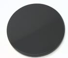BLACK ONYX 15 MM ROUND CUT FLAT TOP CAB WITH CENTER HOLE ALL NATURAL LOT 1992