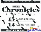 2020 Panini Chronicles Football MASSIVE Factory Sealed JUMBO FAT Pack Box-180 Cd