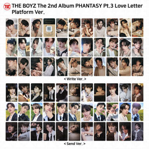 The Boyz Phantasy Pt.3 Love Letter Platform Ver QR Selfie Official Photocard