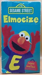 Sesame Street - Elmocize VHS 1996 **Buy 2 Get 1 Free**