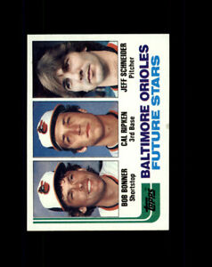 Cal Ripken Jr. 1982 Topps #21 Rookie Card Baltimore Orioles Future Stars
