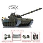 2.4G Heng Long 1:16 RTR RC Battle Tank T72 7.0 Metal 3939 Electric Tank Models