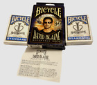 Bicycle Deception Deck David Blaine Split Spades Standard Playing Cards Rare Set