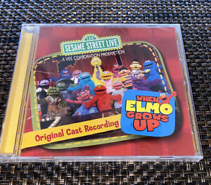 Sesame Street Live Original Cast Recording  When Elmo Grows Up CD New- SEE DESC.