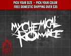 My Chemical Romance Decal for Car Band Logo Sticker for Laptop Emo Metalcore