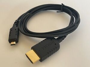 Ultra thin flexible Micro HDMI to Full HDMI cable