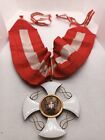 #80 Italy Italian Order Croix Star of the Crown Commander war Medal WW1 or WW2