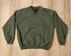 Fairway Golf Collection Mens Pullover Windbreaker Jacket V-Neck Size Large Green