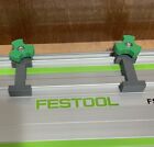 Festool Compatible Guide Rail Stops - Twin Set - Twist & Lock