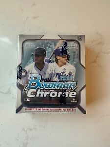 2022 Bowman Chrome Baseball Hobby  1 Mini Box 1 Auto Factory Sealed MLB 