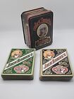 Jack Daniels Gentleman Playing Cards 2 Decks and Tin Vintage 1972 Complete