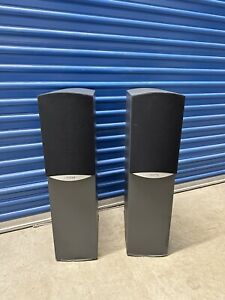 Bose 601 IV Gray Black Direct Reflecting Stereo Floor Standing Speaker Pair
