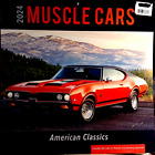 NEW MUSCLE CARS -American Classics 2024 Wall Calendar 12
