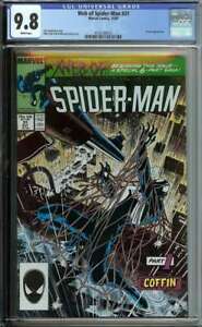 WEB OF SPIDER-MAN #31 CGC 9.8 WHITE PAGES // MARVEL COMICS 1987