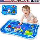 Inflatable Water Play Mat for Infant Baby Toddler Kids Tummy Time Water Mat