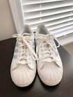 Womens Adidas Superstar shoes size 7.5-Baby Blue