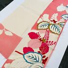 Pawlownia Furisode #Cset 3yd Vintage Jacquard Silk Japanese Kimono Fabric RP93