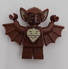 LEGO Bat Monster Fighters Minifig Dark Brown Vampire / Vampyre Castle 9468