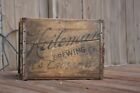 Vintage Heileman Brewing Co La Crosse Wisconsin Wood Beer Bottle Crate Box