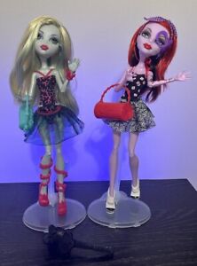 Monster High Dance Class Lagoona Blue And Operetta Dolls With Accessories