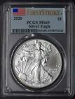 2020 American Silver Eagle PCGS MS69 First Strike Flag Label ✪COINGIANTS✪